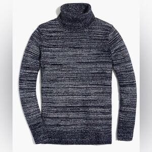 J. Crew Women's Space-dyed turtleneck sweater NEW